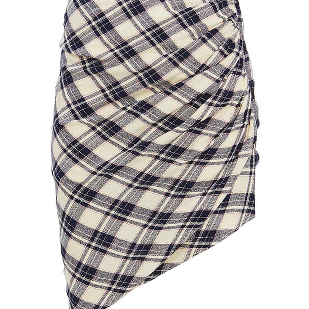 Veronica beard Murphy check skirt